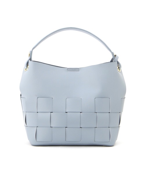 NATURAL BEAUTY BASIC（ナチュラルビューティーベーシック）の「ブロックメッシュワンショルダー（ショルダーバッグ・レディース・オフホワイト/ベージュ/ブルー・ﾌﾘ-）」の20枚目の写真