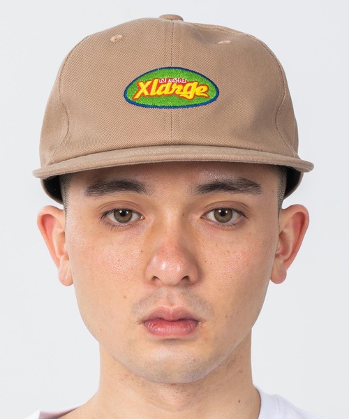 XLARGE（エクストララージ）の「PATCHED 6PANEL CAP（キャップ・メンズ・ホワイト/ブラック/ベージュ・ONE SIZE）」の10枚目の写真