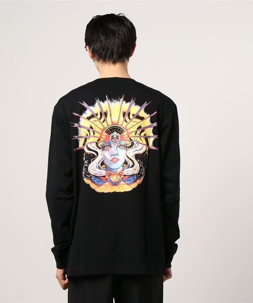 BILLIONAIRE BOYS CLUB(ビリオネア・ボーイズ・クラブ)の「BB STRATAS L/S T-SHIRT(Tシャツ/カットソー・メンズ・ライトブルー/ブラック・SMALL/MEDIUM/X-LARGE/LARGE)」の9枚目の写真