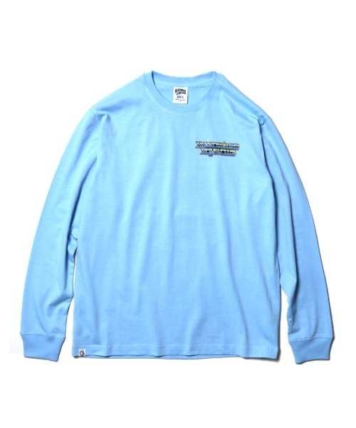BILLIONAIRE BOYS CLUB(ビリオネア・ボーイズ・クラブ)の「BB STRATAS L/S T-SHIRT(Tシャツ/カットソー・メンズ・ライトブルー/ブラック・SMALL/MEDIUM/X-LARGE/LARGE)」の1枚目の写真