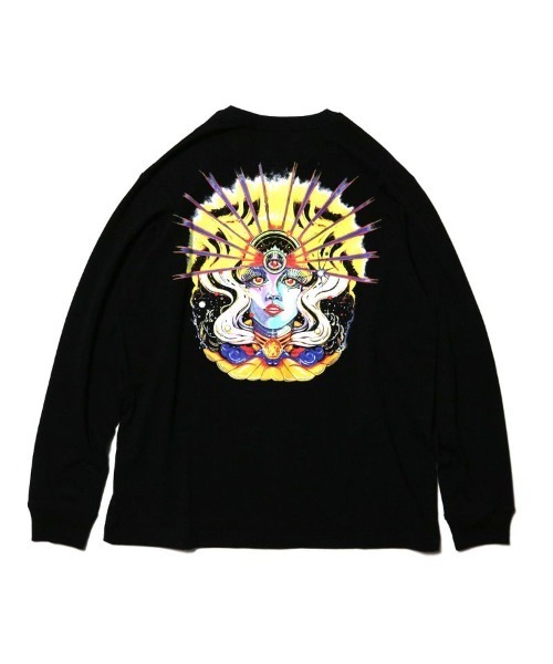 BILLIONAIRE BOYS CLUB(ビリオネア・ボーイズ・クラブ)の「BB STRATAS L/S T-SHIRT(Tシャツ/カットソー・メンズ・ライトブルー/ブラック・SMALL/MEDIUM/X-LARGE/LARGE)」の6枚目の写真