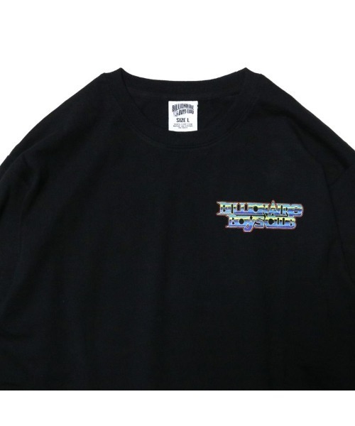 BILLIONAIRE BOYS CLUB(ビリオネア・ボーイズ・クラブ)の「BB STRATAS L/S T-SHIRT(Tシャツ/カットソー・メンズ・ライトブルー/ブラック・SMALL/MEDIUM/X-LARGE/LARGE)」の4枚目の写真