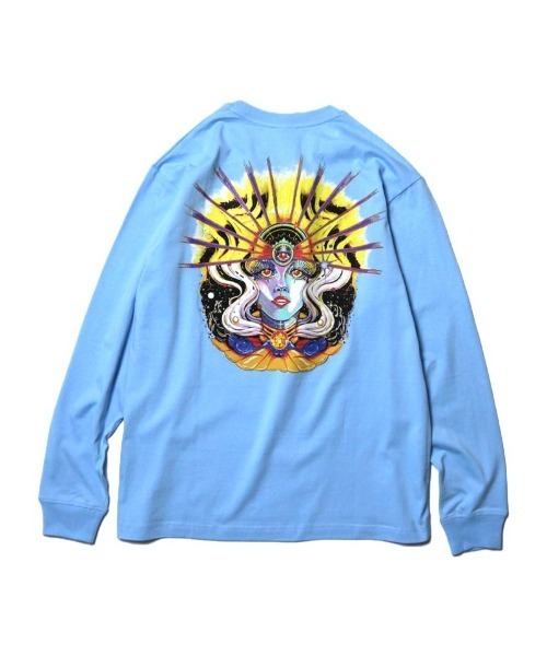 BILLIONAIRE BOYS CLUB(ビリオネア・ボーイズ・クラブ)の「BB STRATAS L/S T-SHIRT(Tシャツ/カットソー・メンズ・ライトブルー/ブラック・SMALL/MEDIUM/X-LARGE/LARGE)」の7枚目の写真
