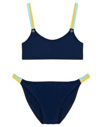 Pacific Rainbow（パシフィックレインボー）の「Pacific Rainbow / 紐デザイン ビキニ＜120－130cm＞（水着・キッズ）」