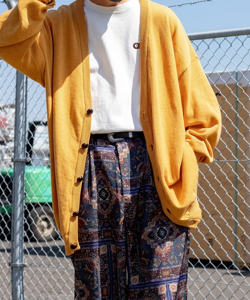 kutir（クティール）の「スプリングルーズニットカーディガン（カーディガン/ボレロ・メンズ・ピンク/ダークパープル/マスタード/ダークブルー・MEDIUM/LARGE）」の16枚目の写真