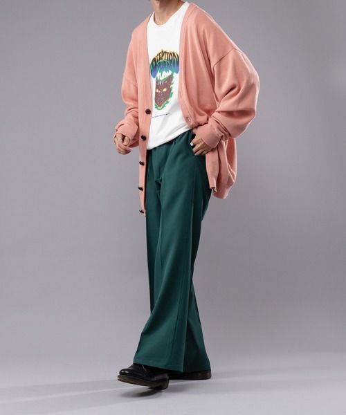 kutir（クティール）の「スプリングルーズニットカーディガン（カーディガン/ボレロ・メンズ・ピンク/ダークパープル/マスタード/ダークブルー・MEDIUM/LARGE）」の13枚目の写真