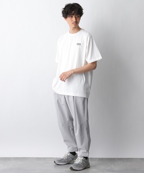 GLOBAL WORK（グローバルワーク）の「【スポーツライン】グラフィックプリント-T/938996（Tシャツ/カットソー・メンズ・ホワイト/チャコールグレー/ライトグレー/ブラック・MEDIUM/LARGE）」の6枚目の写真