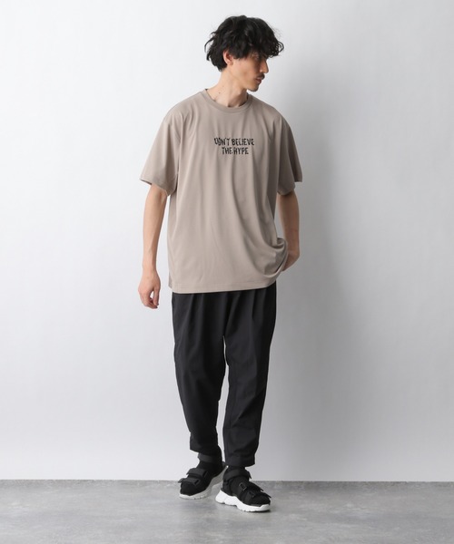 GLOBAL WORK（グローバルワーク）の「【スポーツライン】グラフィックプリント-T/938996（Tシャツ/カットソー・メンズ・ホワイト/チャコールグレー/ライトグレー/ブラック・MEDIUM/LARGE）」の15枚目の写真