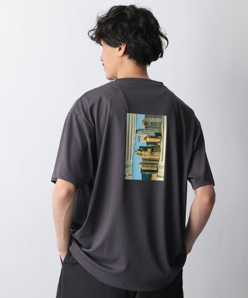 GLOBAL WORK（グローバルワーク）の「【スポーツライン】グラフィックプリント-T/938996（Tシャツ/カットソー・メンズ・ホワイト/チャコールグレー/ライトグレー/ブラック・MEDIUM/LARGE）」の11枚目の写真