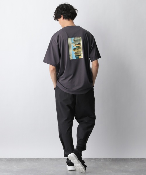 GLOBAL WORK（グローバルワーク）の「【スポーツライン】グラフィックプリント-T/938996（Tシャツ/カットソー・メンズ・ホワイト/チャコールグレー/ライトグレー/ブラック・MEDIUM/LARGE）」の13枚目の写真