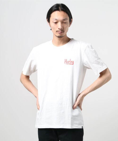 Hurley （ハーレー）の「Hurley/ハーレー バックプリントTシャツ MSS2100R23（Tシャツ/カットソー・メンズ・ブラック/ホワイト/ネイビー・M/S/L）」の8枚目の写真