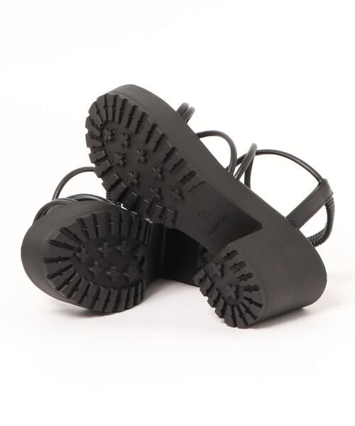 NOFALL(ノーフォール)の「コードストラップシャークソールサンダル(サンダル・レディース・ホワイト/ブラック/ベージュ/ブルー/イエロー/ピンク系その他・LL/3L/SS/S/M/L)」の7枚目の写真