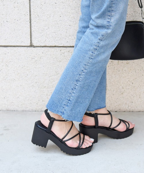 NOFALL(ノーフォール)の「コードストラップシャークソールサンダル(サンダル・レディース・ホワイト/ブラック/ベージュ/ブルー/イエロー/ピンク系その他・LL/3L/SS/S/M/L)」の22枚目の写真