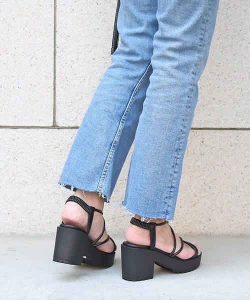 NOFALL(ノーフォール)の「コードストラップシャークソールサンダル(サンダル・レディース・ホワイト/ブラック/ベージュ/ブルー/イエロー/ピンク系その他・LL/3L/SS/S/M/L)」の21枚目の写真