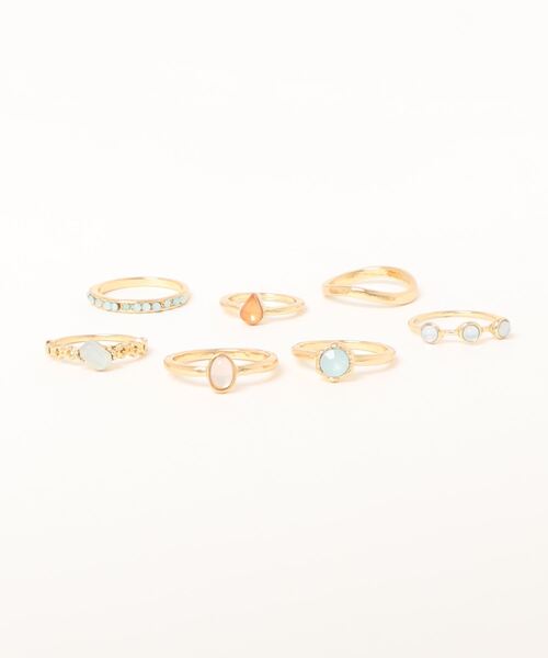 florist（フローリスト）の「【4種展開】カラーストーンセットリング（リング・レディース・ゴールド系その他2/ゴールド系その他3/ゴールド系その他4/ゴールド系その他5・FREE）」の15枚目の写真