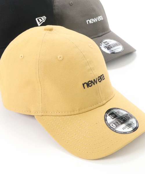 NEW ERA(ニューエラ)の「ニューエラ キャップ ロゴ(キャップ・メンズ・ブラック/カーキ/ベージュ・FREE)」の1枚目の写真
