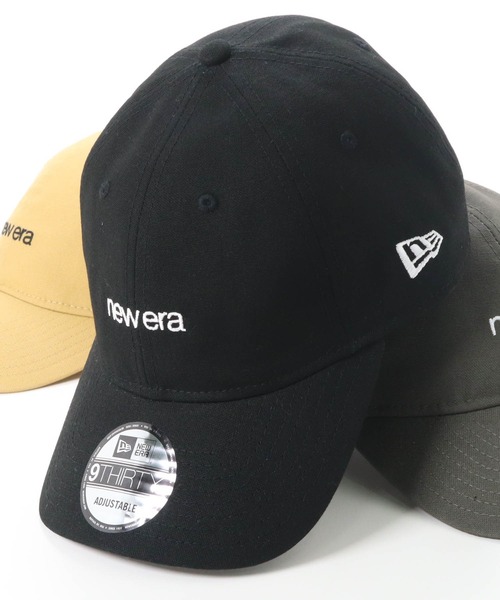 NEW ERA(ニューエラ)の「ニューエラ キャップ ロゴ(キャップ・メンズ・ブラック/カーキ/ベージュ・FREE)」の2枚目の写真