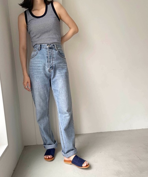 CANAL JEAN（キャナルジーン）の「from Lagoon(フロムラグーン) スエードペタサンダル（サンダル・レディース・ベージュ/ネイビー/ブラウン/レオパード・36/37/39）」の13枚目の写真