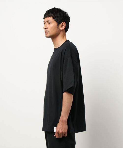 WHITELAND(ホワイトランド)の「WHITELAND/ホワイトランド/ビッグTシャツ(Tシャツ/カットソー・メンズ・ブラック/グレー/ダークグレー・FREE)」の10枚目の写真