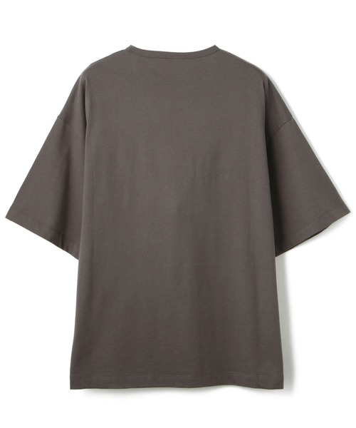 WHITELAND(ホワイトランド)の「WHITELAND/ホワイトランド/ビッグTシャツ(Tシャツ/カットソー・メンズ・ブラック/グレー/ダークグレー・FREE)」の4枚目の写真