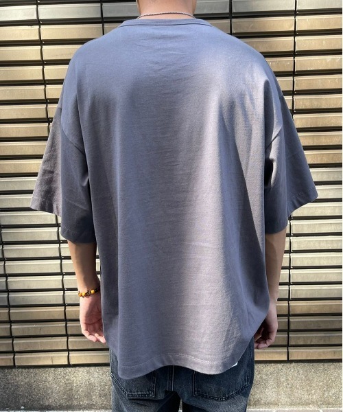 WHITELAND(ホワイトランド)の「WHITELAND/ホワイトランド/ビッグTシャツ(Tシャツ/カットソー・メンズ・ブラック/グレー/ダークグレー・FREE)」の19枚目の写真