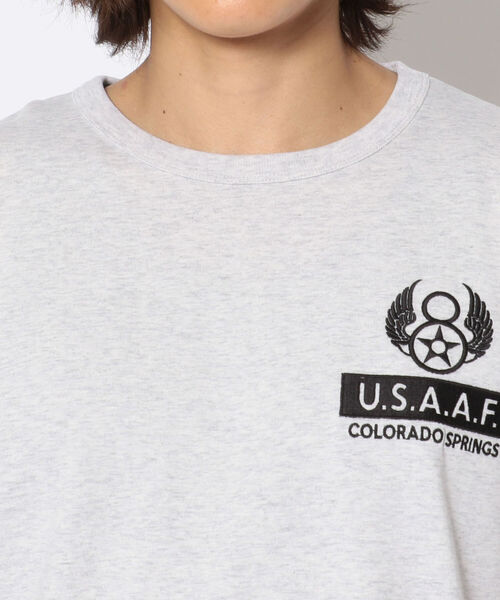 AVIREX（アヴィレックス）の「長袖 Tシャツ エアリアル リーコン / LS T-SHIRT AERIAL RECON / アヴィレックス / AVIREX（Tシャツ/カットソー・メンズ・ライトグレー/ブラック/オフホワイト/タン・MEDIUM/LARGE/X-LARGE/XX-LARGE）」の15枚目の写真