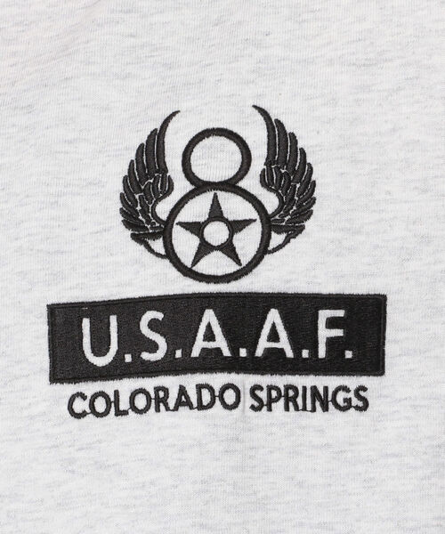 AVIREX（アヴィレックス）の「長袖 Tシャツ エアリアル リーコン / LS T-SHIRT AERIAL RECON / アヴィレックス / AVIREX（Tシャツ/カットソー・メンズ・ライトグレー/ブラック/オフホワイト/タン・MEDIUM/LARGE/X-LARGE/XX-LARGE）」の14枚目の写真