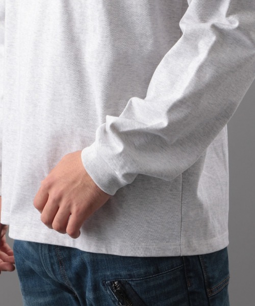 AVIREX（アヴィレックス）の「長袖 Tシャツ エアリアル リーコン / LS T-SHIRT AERIAL RECON / アヴィレックス / AVIREX（Tシャツ/カットソー・メンズ・ライトグレー/ブラック/オフホワイト/タン・MEDIUM/LARGE/X-LARGE/XX-LARGE）」の7枚目の写真