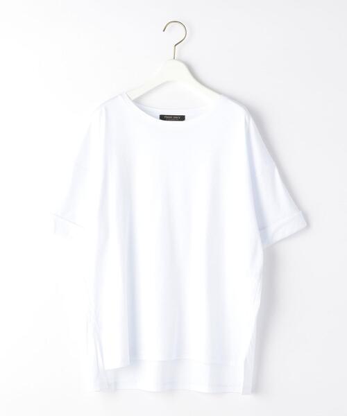 closet story（クローゼットストーリー）の「＜closet story＞CSC C ロールアップ カットソー（Tシャツ/カットソー・レディース・ホワイト/ネイビー/ライトピンク・FREE）」の19枚目の写真