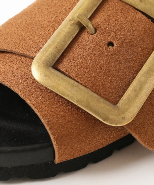 PLAKTON（プラクトン）の「PLAKTON/プラクトン】バックルサンダル◆（サンダル・レディース・ブラック/ベージュ・36/37/38）」の9枚目の写真