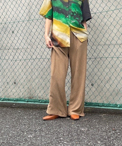 y/m by misato(イムバイミサト)の「シワ加工カットパンツ(その他パンツ・レディース・ブラック/ベージュ/アイボリー・FREE)」の13枚目の写真