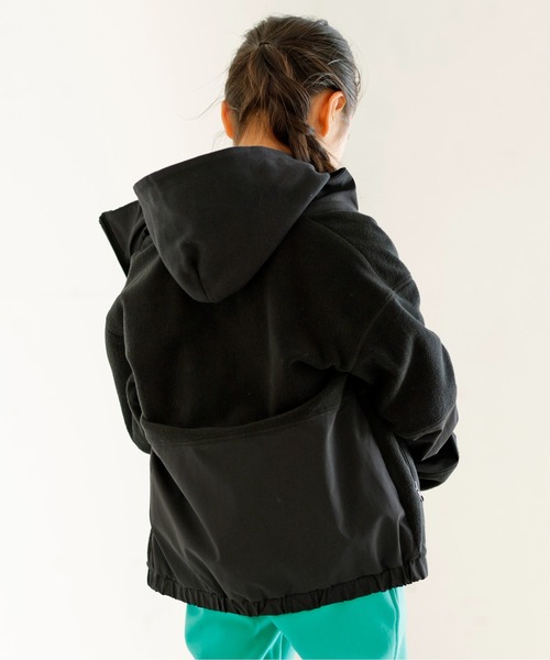 ARCH & LINE(アーチアンドライン)の「フリース ジップアップジャケット RETRO TREKING JACKET(ブルゾン・キッズ・グレー/ブラック/ベージュ・XL/M/S/L)」の19枚目の写真