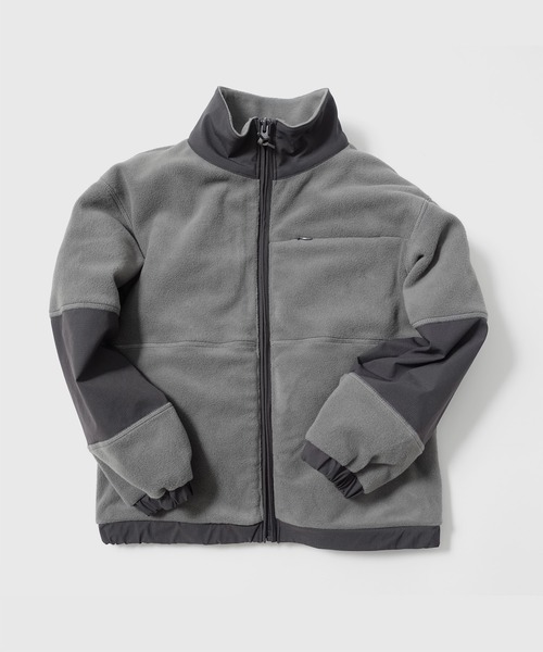ARCH & LINE(アーチアンドライン)の「フリース ジップアップジャケット RETRO TREKING JACKET(ブルゾン・キッズ・グレー/ブラック/ベージュ・XL/M/S/L)」の20枚目の写真