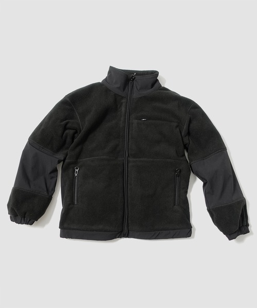ARCH & LINE(アーチアンドライン)の「フリース ジップアップジャケット RETRO TREKING JACKET(ブルゾン・キッズ・グレー/ブラック/ベージュ・XL/M/S/L)」の22枚目の写真