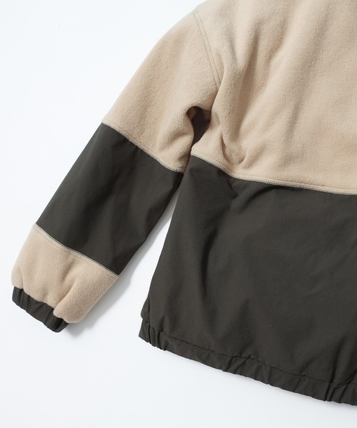 ARCH & LINE(アーチアンドライン)の「フリース ジップアップジャケット RETRO TREKING JACKET(ブルゾン・キッズ・グレー/ブラック/ベージュ・XL/M/S/L)」の7枚目の写真