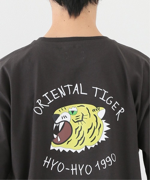 B.C STOCK(ベーセーストック)の「hyo-hyo TIGER-Tシャツ(Tシャツ/カットソー・メンズ・ホワイト/スミクロ・MEDIUM/LARGE)」の19枚目の写真