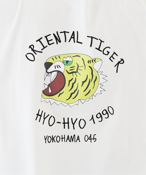 B.C STOCK(ベーセーストック)の「hyo-hyo TIGER-Tシャツ(Tシャツ/カットソー・メンズ・ホワイト/スミクロ・MEDIUM/LARGE)」の17枚目の写真