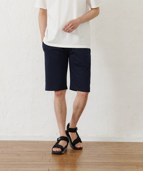 Blue Standard (ブルースタンダード)の「【BLUE STANDARD】裏毛無地ショートパンツ(その他パンツ・メンズ・ブラック/ベージュ/ネイビー/グレー/カーキ・MEDIUM/LARGE/X-LARGE/XX-LARGE)」の5枚目の写真
