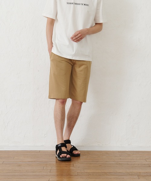 Blue Standard (ブルースタンダード)の「【BLUE STANDARD】裏毛無地ショートパンツ(その他パンツ・メンズ・ブラック/ベージュ/ネイビー/グレー/カーキ・MEDIUM/LARGE/X-LARGE/XX-LARGE)」の20枚目の写真