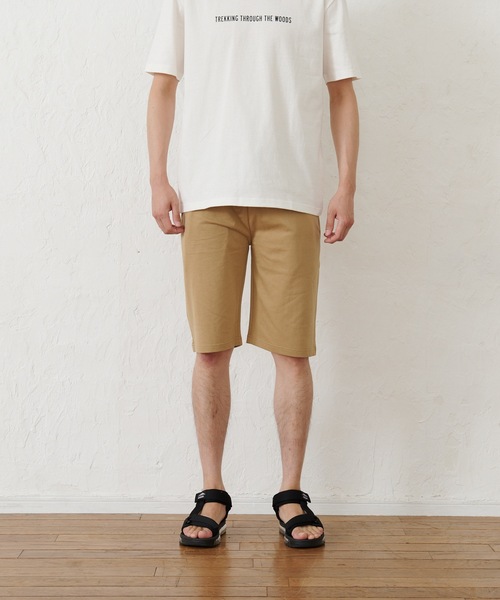 Blue Standard (ブルースタンダード)の「【BLUE STANDARD】裏毛無地ショートパンツ(その他パンツ・メンズ・ブラック/ベージュ/ネイビー/グレー/カーキ・MEDIUM/LARGE/X-LARGE/XX-LARGE)」の21枚目の写真