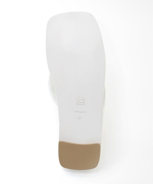 MAISON EUREKA（メゾンエウレカ）の「【MAISON EUREKA/メゾン・エウレカ】SETTA TONGサンダル（サンダル・レディース・ホワイト/ブラック・38/37/36）」の9枚目の写真