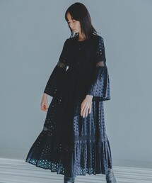 FREAK'S STORE | Freada/フリーダ カットワーク刺繍ワンピース(ワンピース)