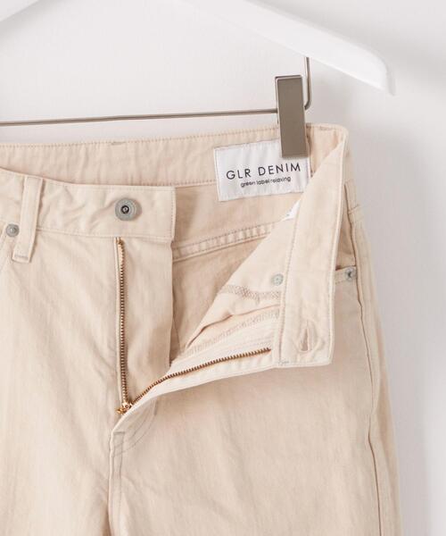 green label relaxing（グリーンレーベルリラクシング）の「レディ デニム  パンツ（デニムパンツ・レディース・コバルトブルー/ナチュラル/ブラック/ライトブルー・38/42/44/34/36/40）」の14枚目の写真