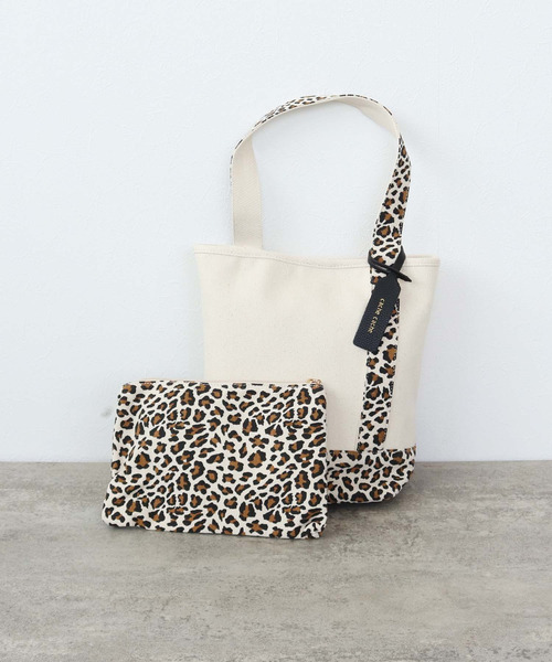 Cepica（セピカ）の「ワンハンドルパーテーショントート（トートバッグ・レディース・レオパード/カモフラージュ/パイソン・FREE）」の2枚目の写真