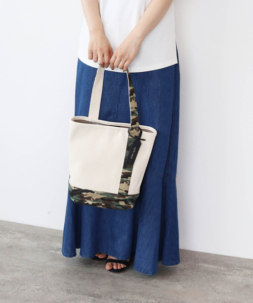 Cepica（セピカ）の「ワンハンドルパーテーショントート（トートバッグ・レディース・レオパード/カモフラージュ/パイソン・FREE）」の10枚目の写真