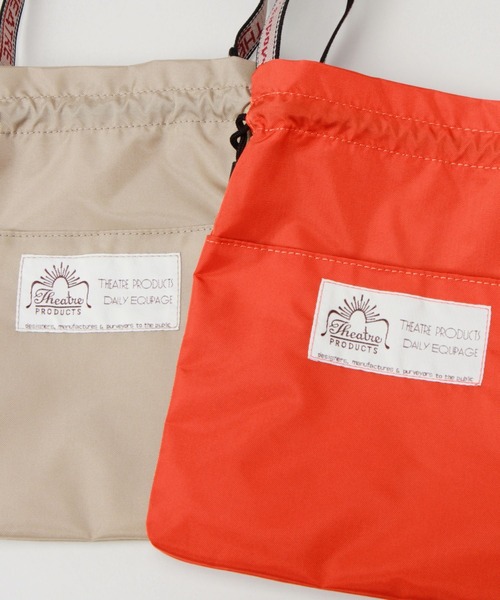 RAGEBLUE（レイジブルー）の「【THEATRE PRODUCTS/シアタープロダクツ】2WAYミニショルダー/巾着バッグ/215166（ショルダーバッグ・メンズ・オレンジ/ベージュ/ブラック/その他・FREE）」の17枚目の写真