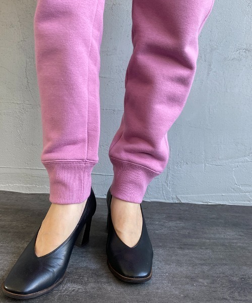 AMERICANA（アメリカーナ）の「【FUDGE 11月号掲載】[Americana×JEANS FACTORY/アメリカーナ×ジーンズファクトリー] 別注 AMRCN スウェットパンツ（スウェットパンツ・レディース・ブラック/グレー/ピンク・S/M）」の11枚目の写真