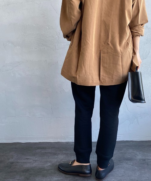 AMERICANA（アメリカーナ）の「【FUDGE 11月号掲載】[Americana×JEANS FACTORY/アメリカーナ×ジーンズファクトリー] 別注 AMRCN スウェットパンツ（スウェットパンツ・レディース・ブラック/グレー/ピンク・S/M）」の8枚目の写真