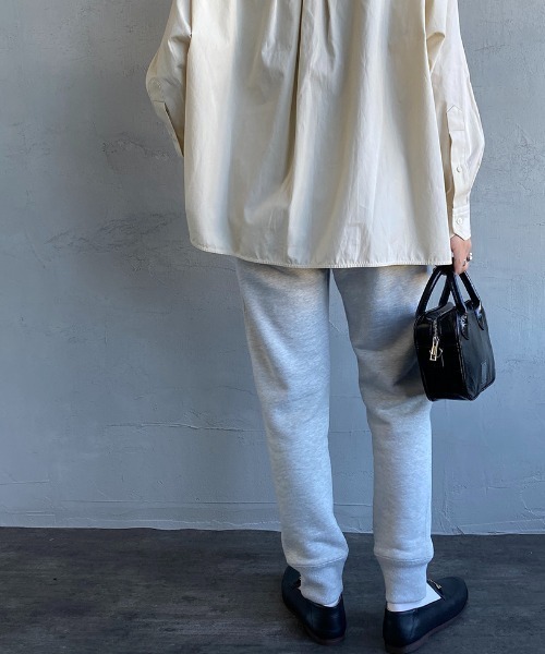 AMERICANA（アメリカーナ）の「【FUDGE 11月号掲載】[Americana×JEANS FACTORY/アメリカーナ×ジーンズファクトリー] 別注 AMRCN スウェットパンツ（スウェットパンツ・レディース・ブラック/グレー/ピンク・S/M）」の9枚目の写真