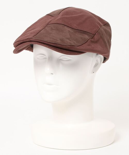 Ruben（ルーベン）の「FAUX SUEDE HUNTING/フェイク スエードハンチング（ハンチング/ベレー帽・メンズ・カーキ/ブラック/ブラウン/グレー・FREE）」の8枚目の写真